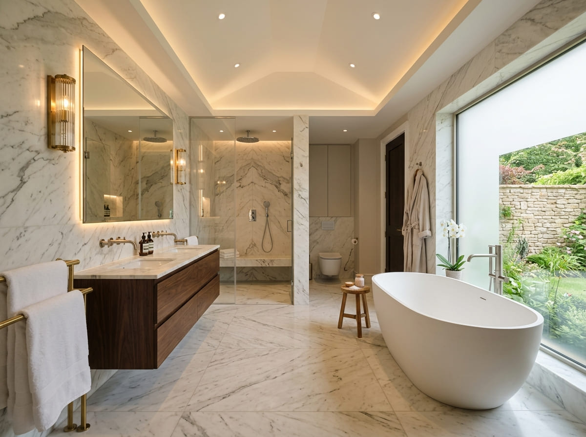 Custom Bathroom Renovation in Krum